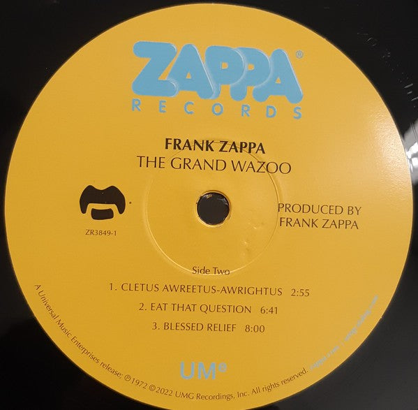 Frank Zappa – The Grand Wazoo (LP Vinyl) Vinyl Record