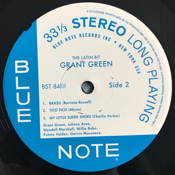 Grant Green – The Latin Bit (LP Vinyl) Vinyl Record