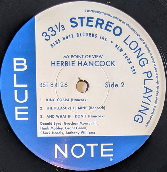 Herbie Hancock – My Point Of View (LP Vinyl) Vinyl Record