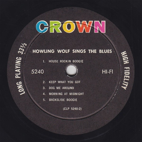 Howlin' Wolf – Sings The Blues (LP Vinyl) Vinyl Record