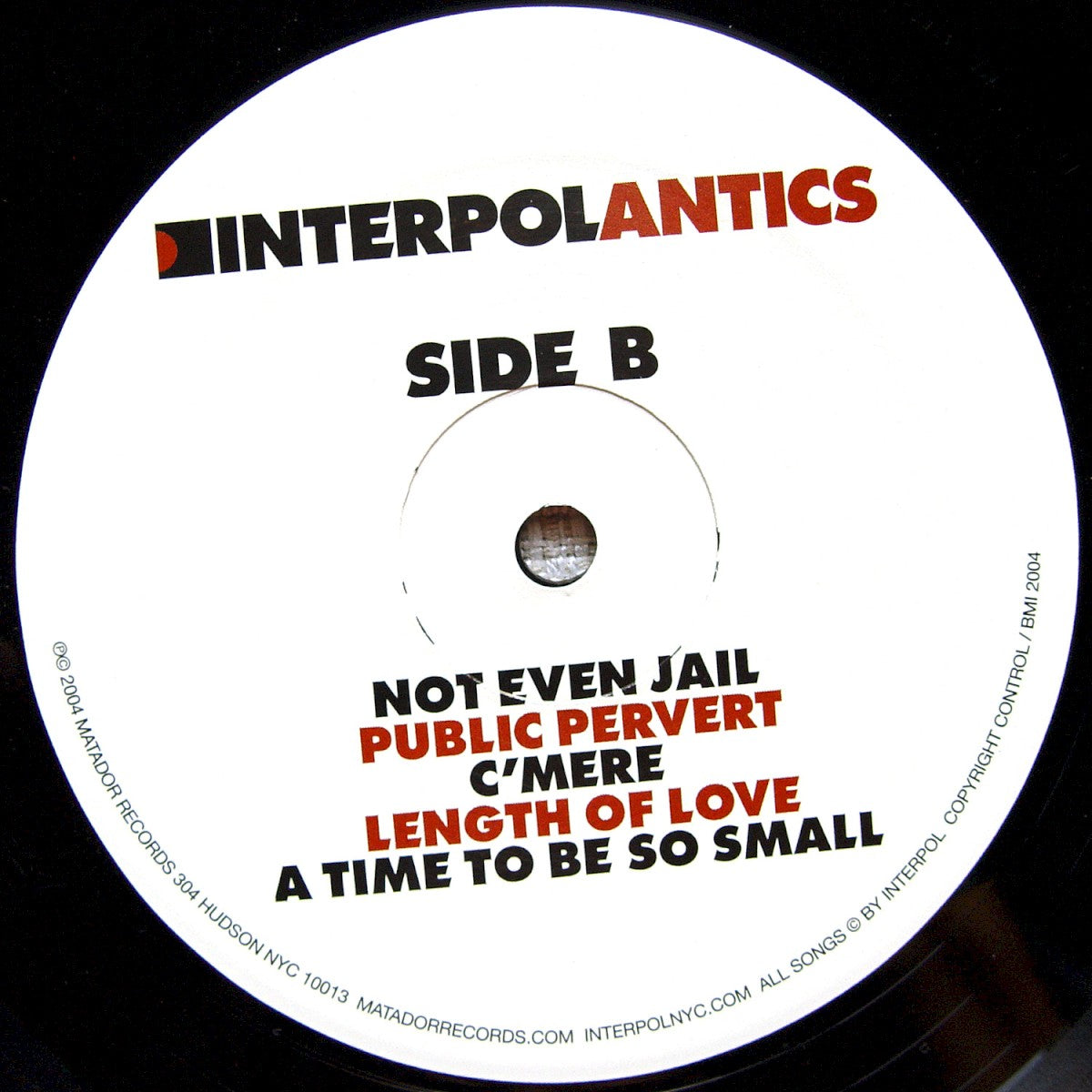 Interpol – Antics (LP Vinyl) Vinyl Record