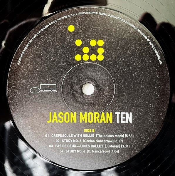 Jason Moran – Ten (2-LP Vinyl) Vinyl Record