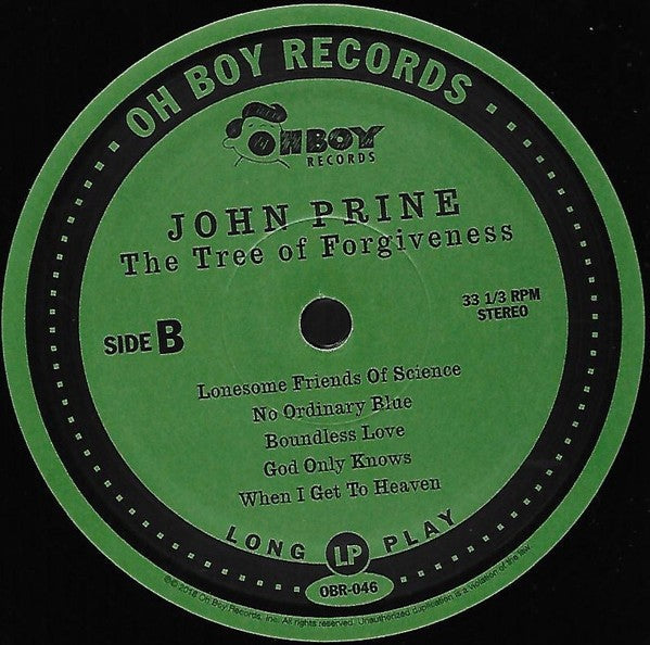 John Prine – The Tree Of Forgiveness (LP Vinyl) Vinyl Record