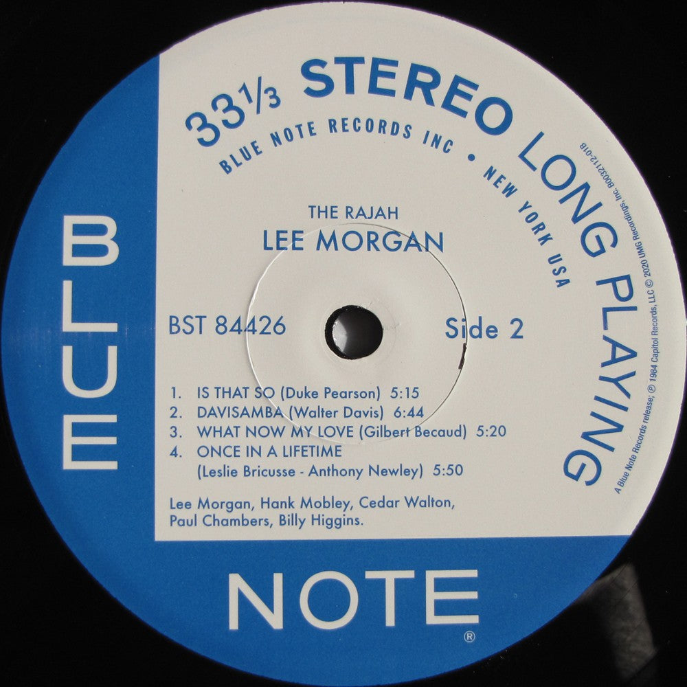Lee Morgan – The Rajah (LP Vinyl) Vinyl Record