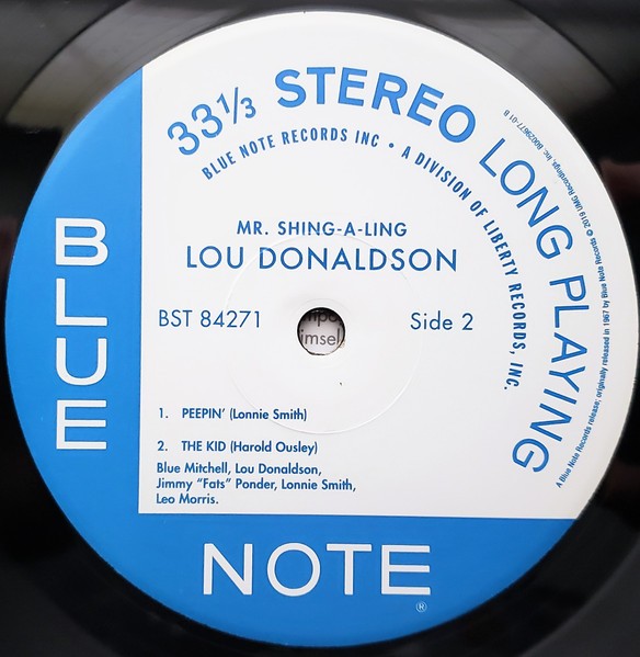 Lou Donaldson – Mr Shing-A-Ling (LP Vinyl) Vinyl Record