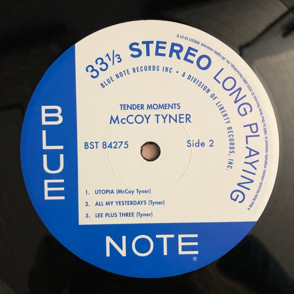 McCoy Tyner – Tender Moments (LP Vinyl) Vinyl Record