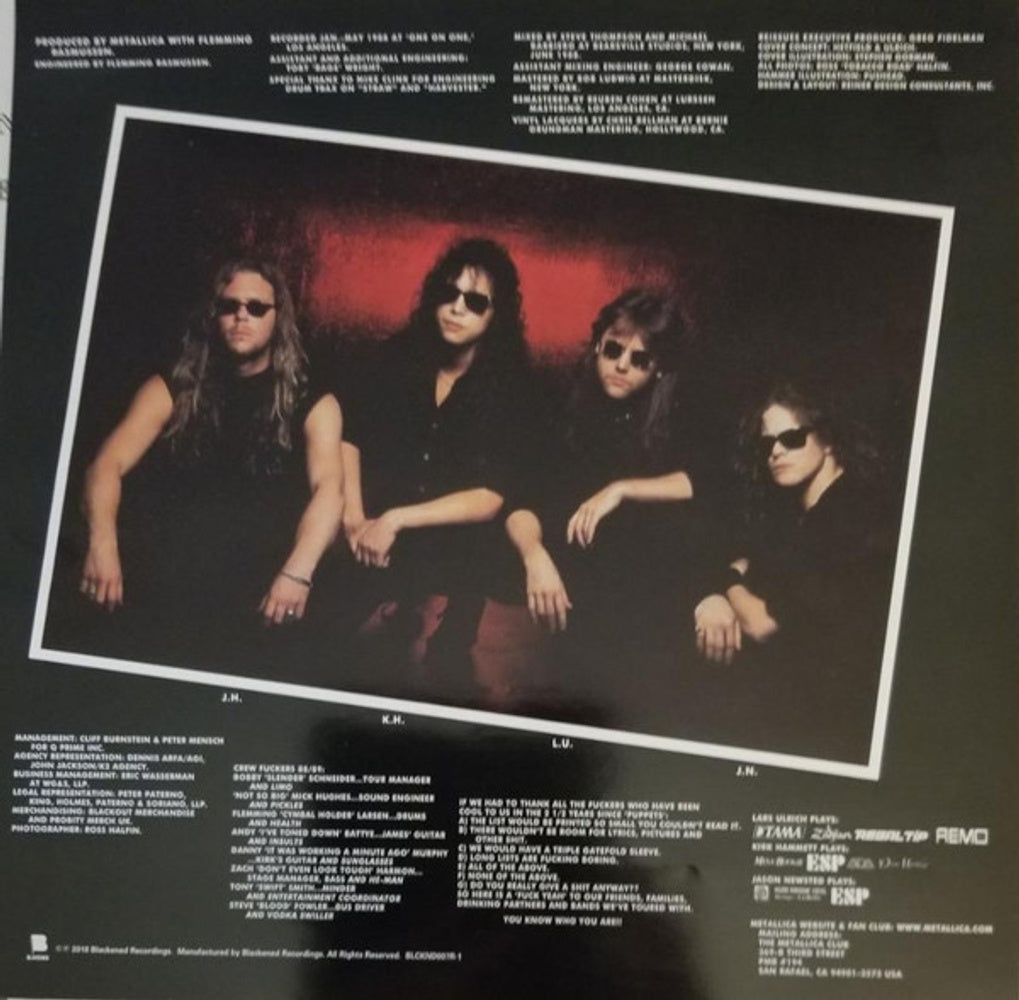 Metallica – ...And Justice For All: Remastered (2-LP Vinyl) Vinyl Record