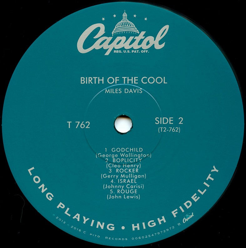 Miles Davis – Birth Of The Cool (LP Vinyl) Vinyl Record