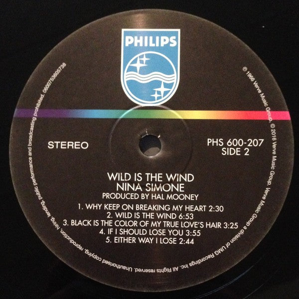 Nina Simone – Wild Is The Wind (LP Vinyl) Vinyl Record
