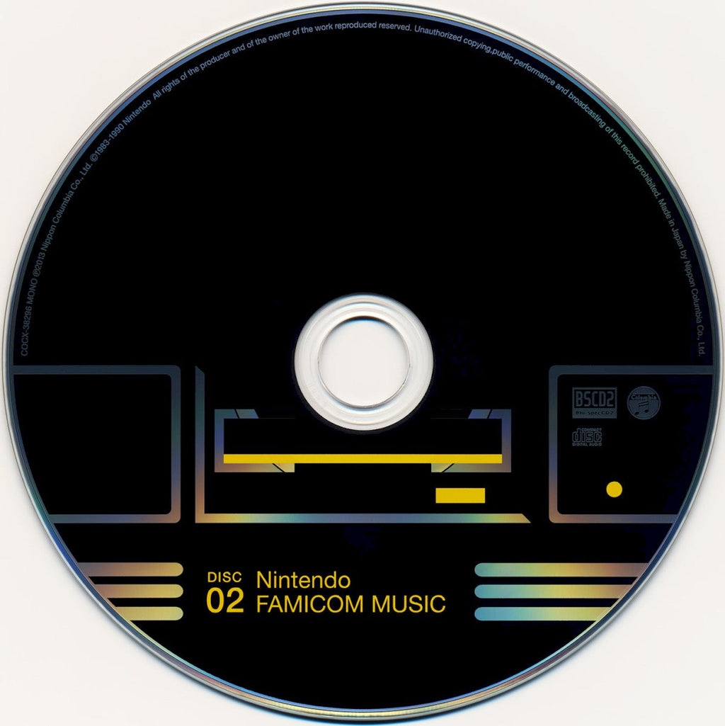 Nintendo Famicom - Original Soundtrack Music CD