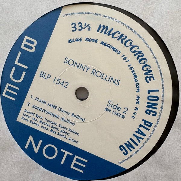 Sonny Rollins – Volume 1 (LP Vinyl) Vinyl Record
