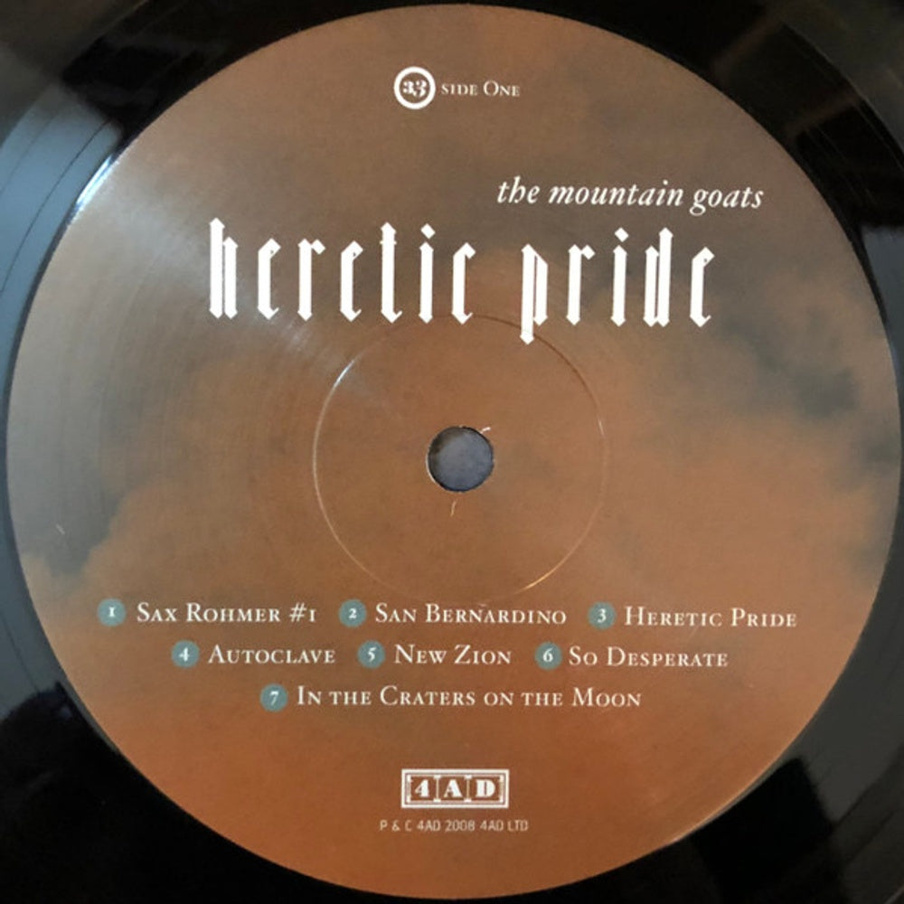 The Mountain Goats – Heretic Pride (LP Vinyl) Vinyl Record