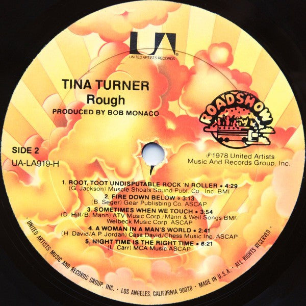 Tina Turner – Rough (LP Vinyl) Vinyl Record