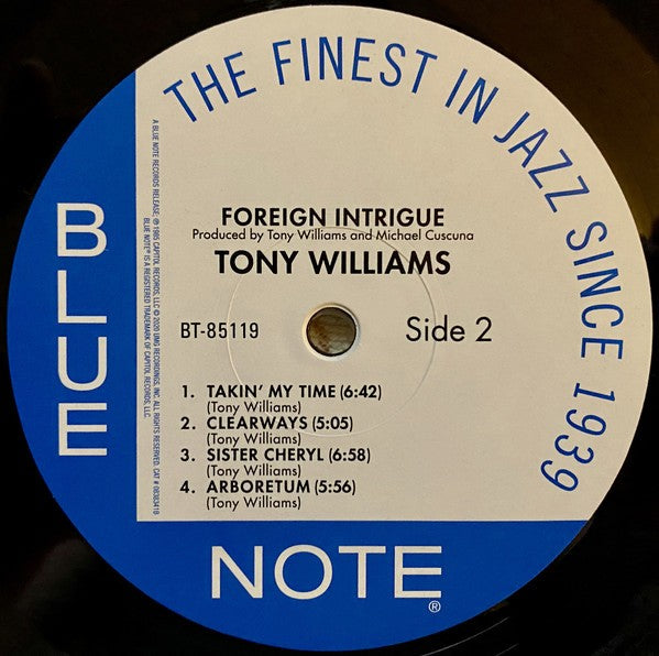 Tony Williams – Foreign Intrigue (LP Vinyl) Vinyl Record