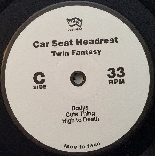 Car Seat Headrest – Twin Fantasy (2-LP Vinyl) Vinyl Record