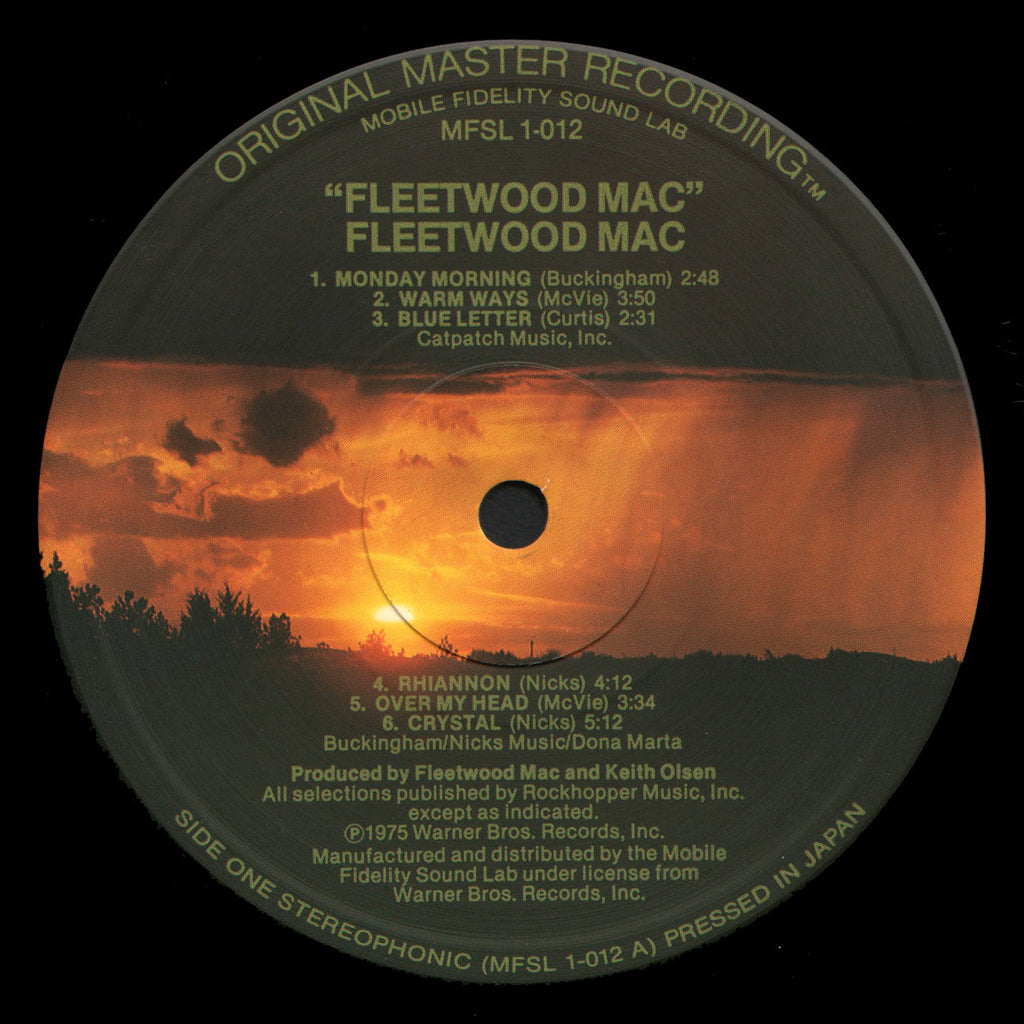 Fleetwood Mac – Fleetwood Mac (Mobile Fidelity 2-LP Vinyl) Vinyl Record