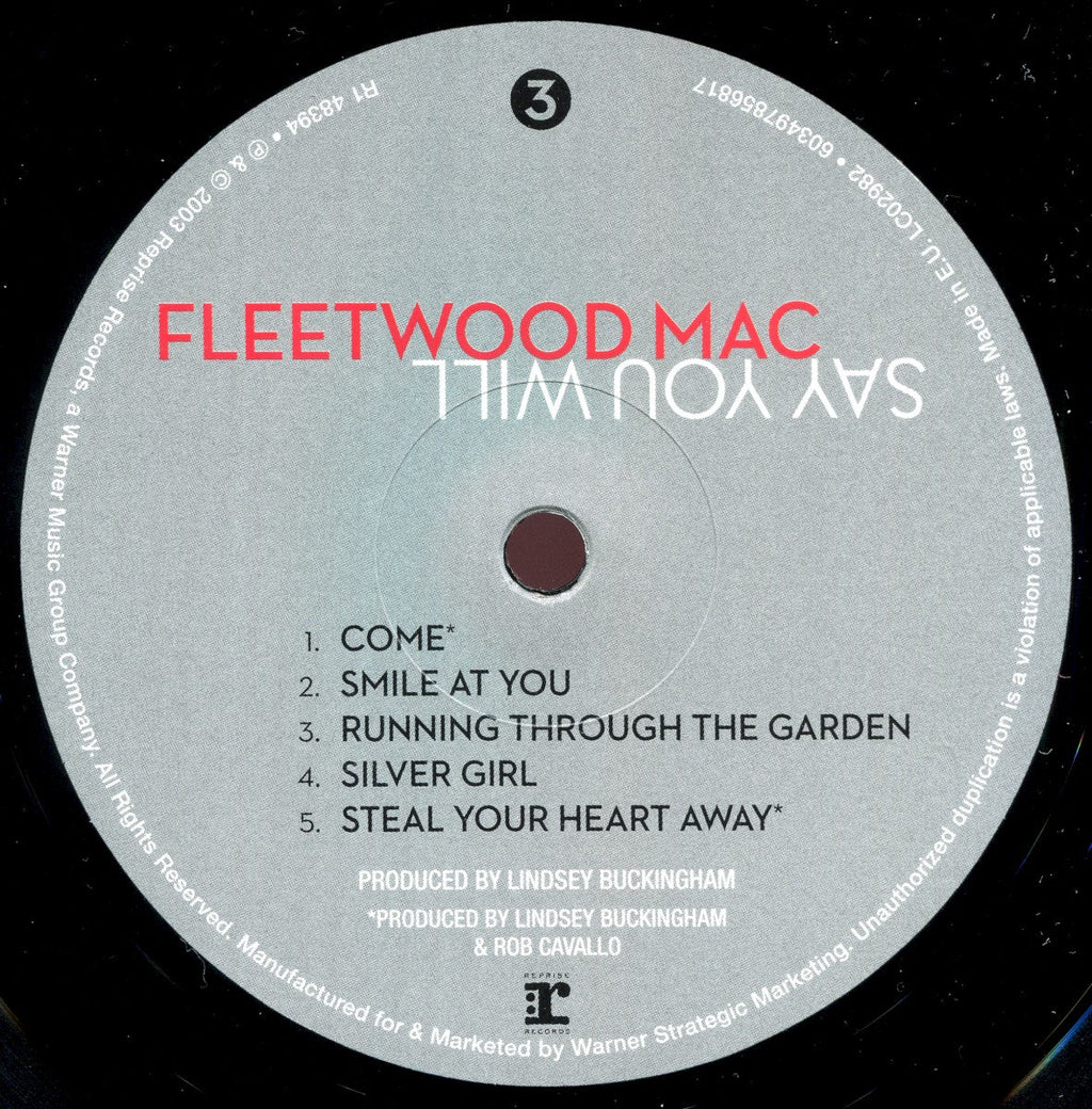Fleetwood Mac – Say You Will (2-LP Vinyl) Vinyl Record