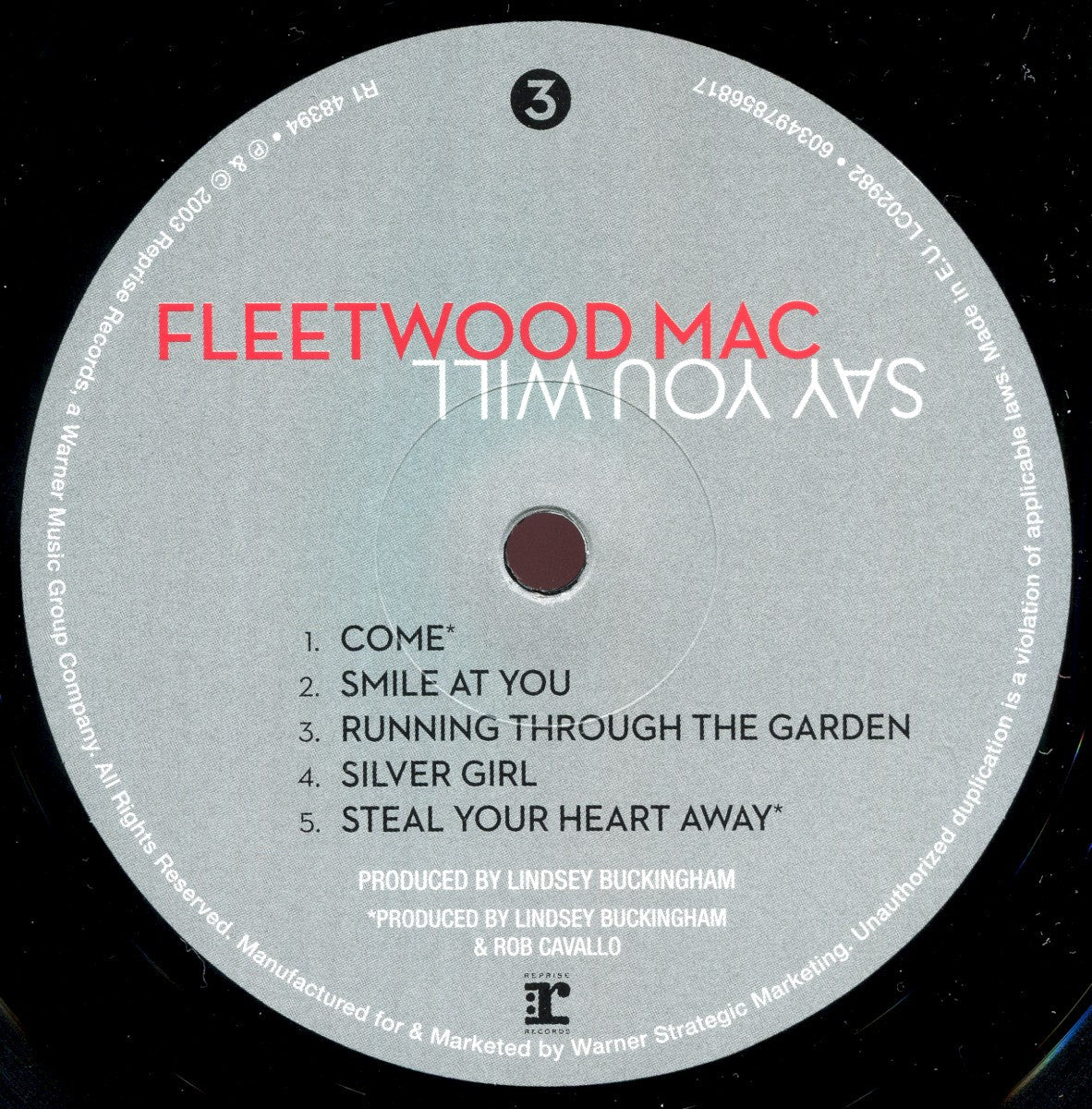Fleetwood Mac – Say You Will (2-LP Vinyl) Vinyl Record