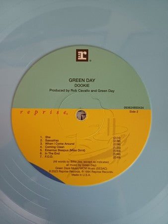 Green Day – Dookie: 30th Anniversary (Blue LP Vinyl) Vinyl Record