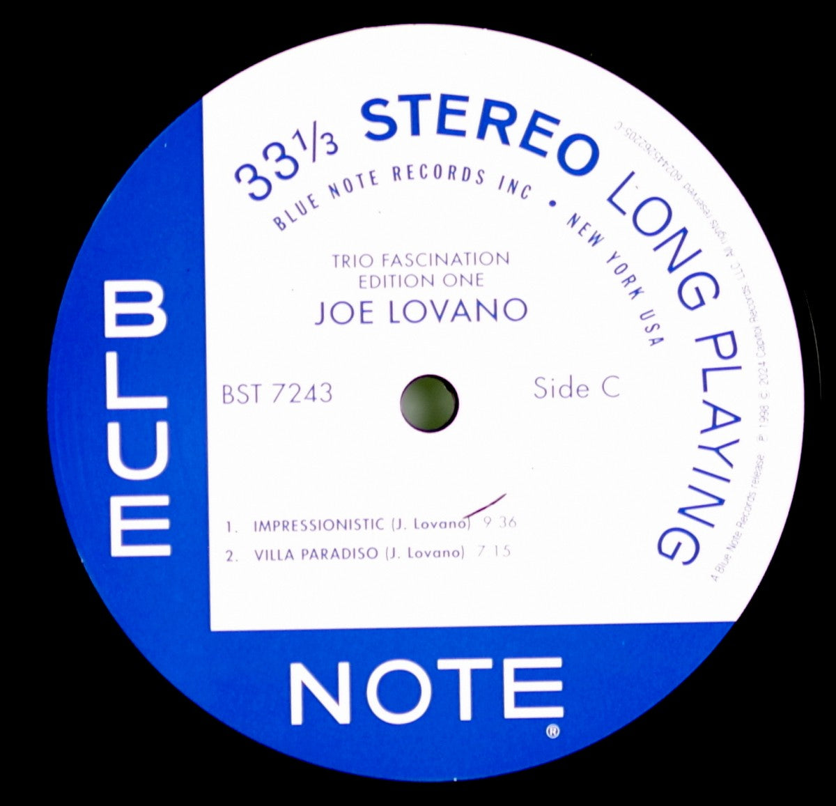 Joe Lovano – Trio Fascination (2-LP Vinyl) Vinyl Record