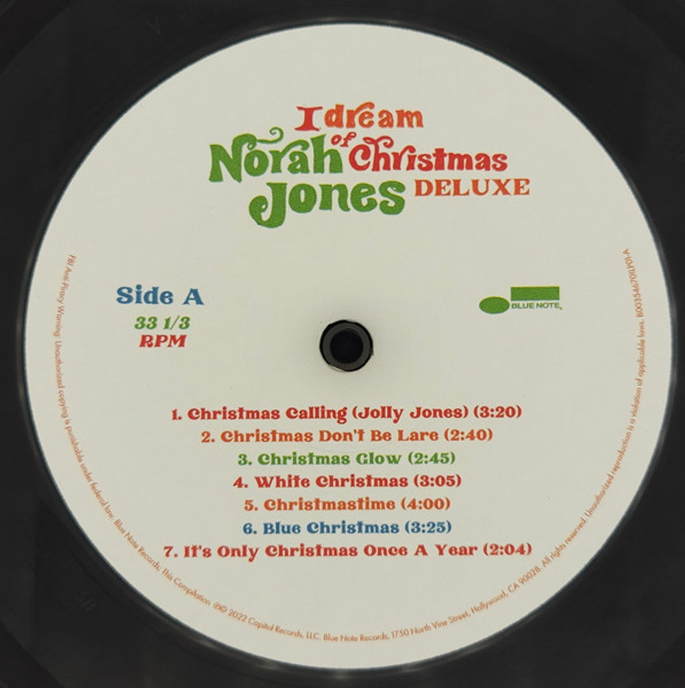 Norah Jones – I Dream Of Christmas (2-LP Vinyl) Vinyl Record