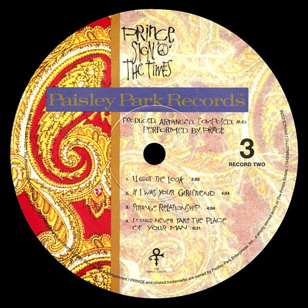 Prince – Sign O’ The Times (2-LP Vinyl) Vinyl Record