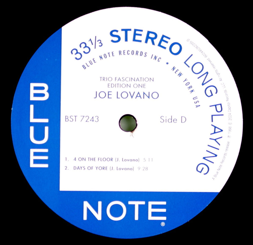 Joe Lovano – Trio Fascination (2-LP Vinyl) Vinyl Record