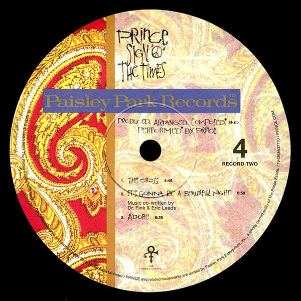 Prince – Sign O’ The Times (2-LP Vinyl) Vinyl Record