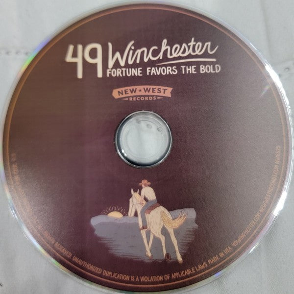 49 Winchester – Fortune Favors The Bold Music CD