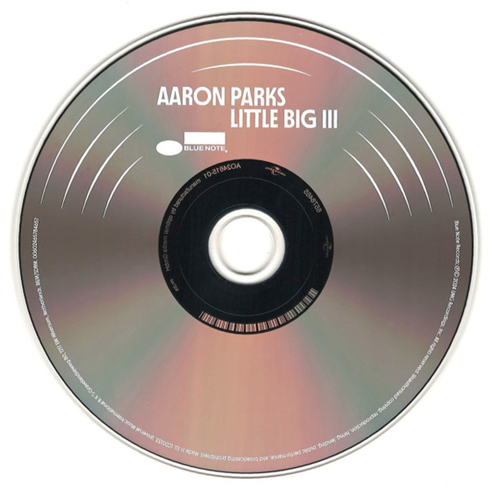 Aaron Parks – Little Big III Music CD