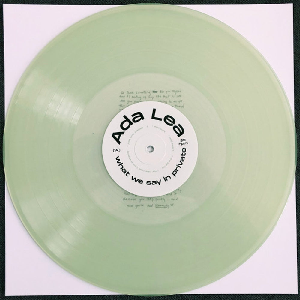 Ada Lea – What We Say In Private (LP Colored Vinyl) Vinyl Record