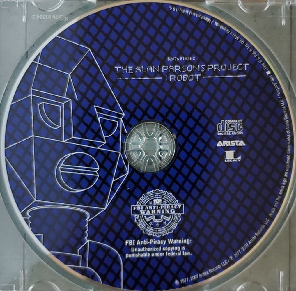 Alan Parsons Project – I Robot Music CD