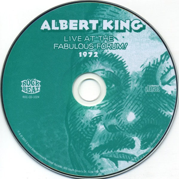 Albert King – Live Fabulous Forum 1972 Music CD