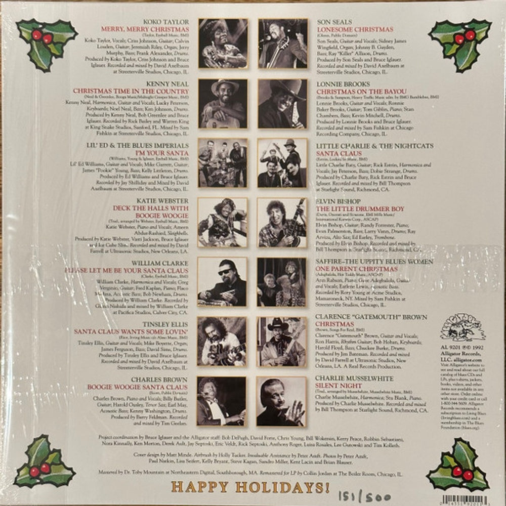 The Alligator Records Christmas Collection (LP Vinyl) Vinyl Record