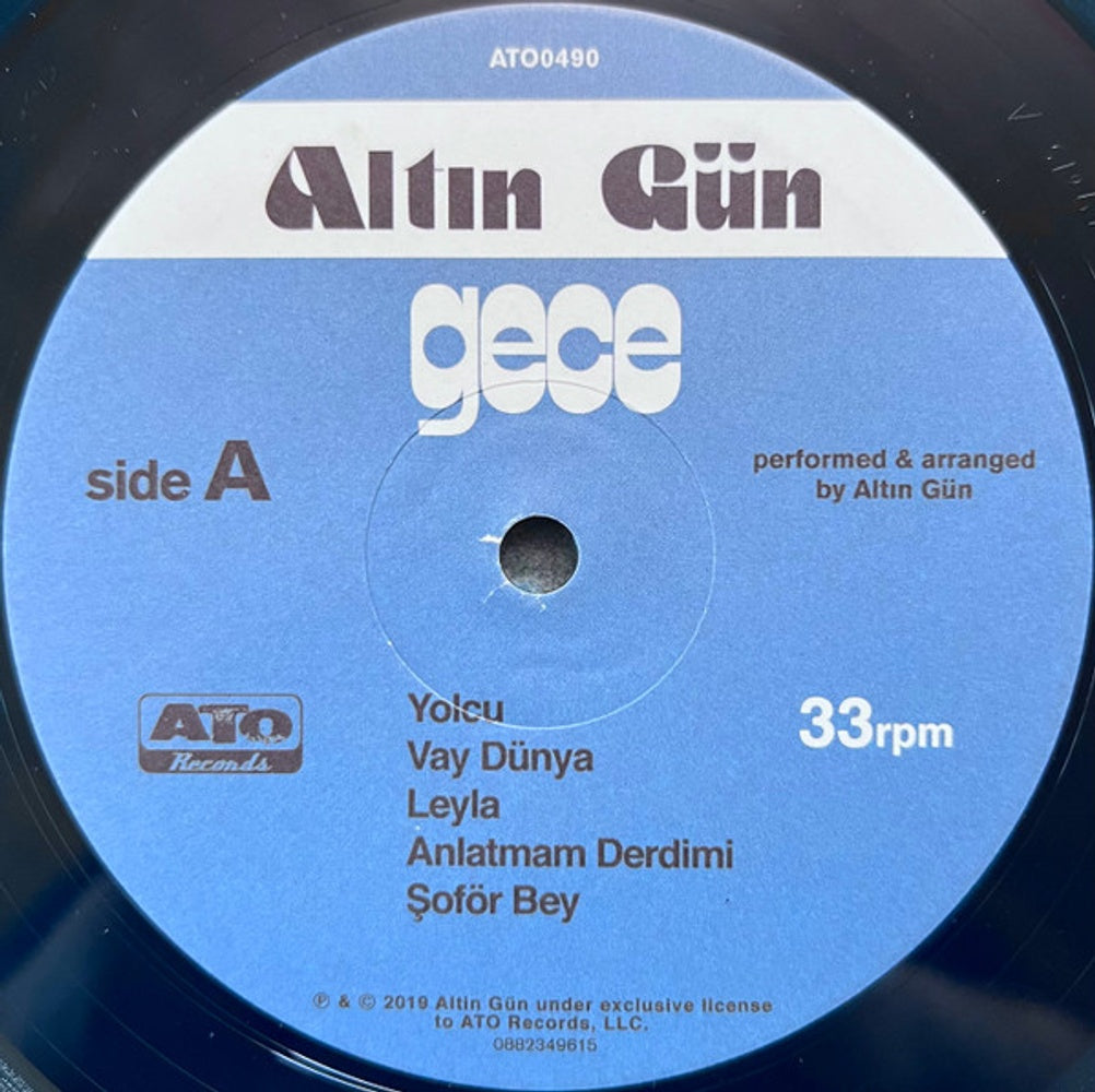 Altin Gun – Gece (LP Vinyl) Vinyl Record