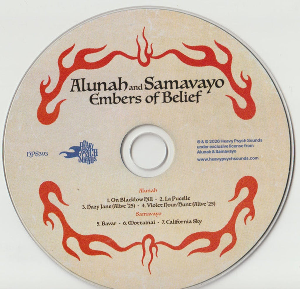 Alunah & Samavayo – Embers of Belief Music CD