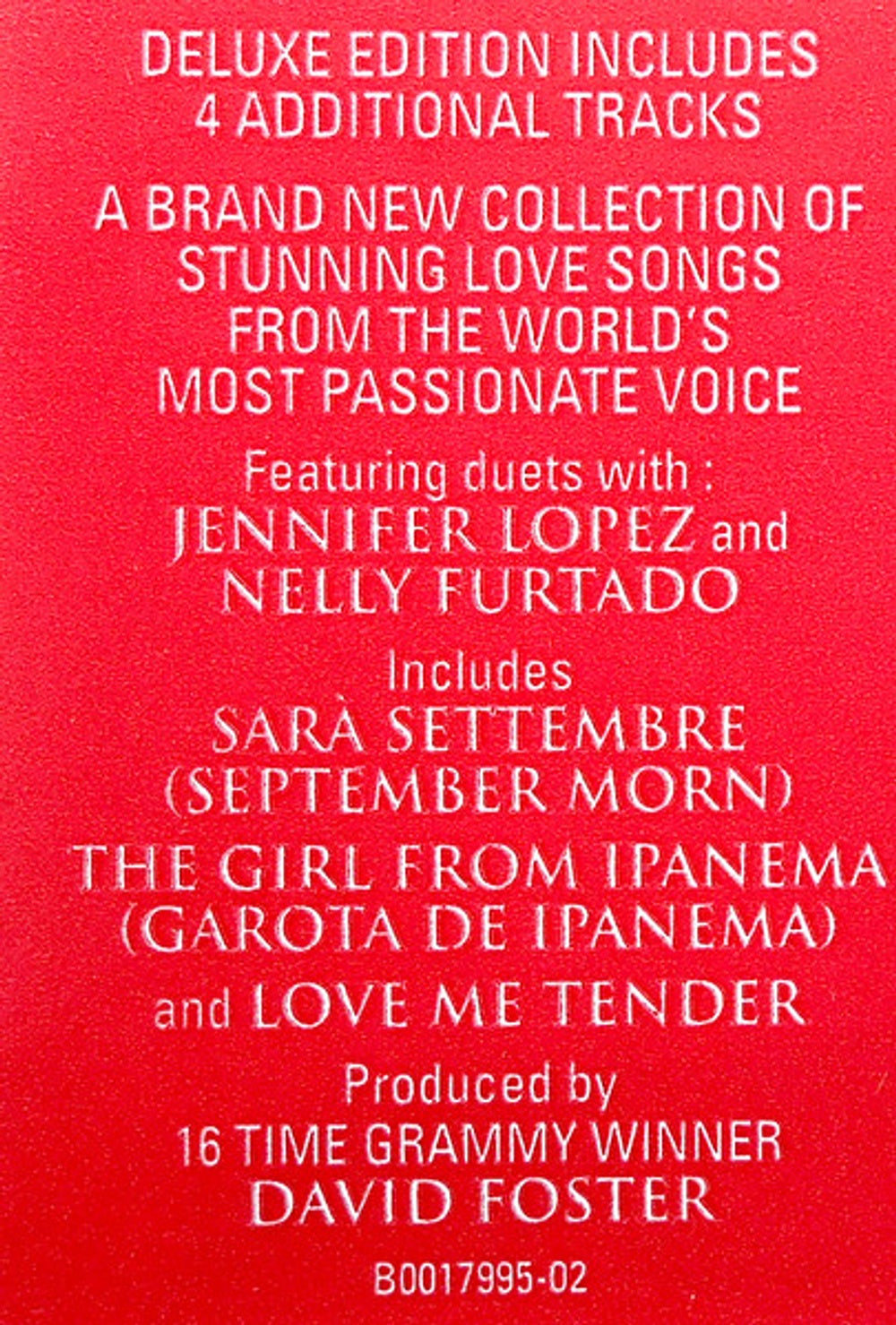 Andrea Bocelli – Passione Music CD