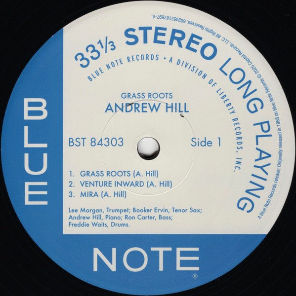Andrew Hill – Grass Roots (LP Vinyl) Vinyl Record
