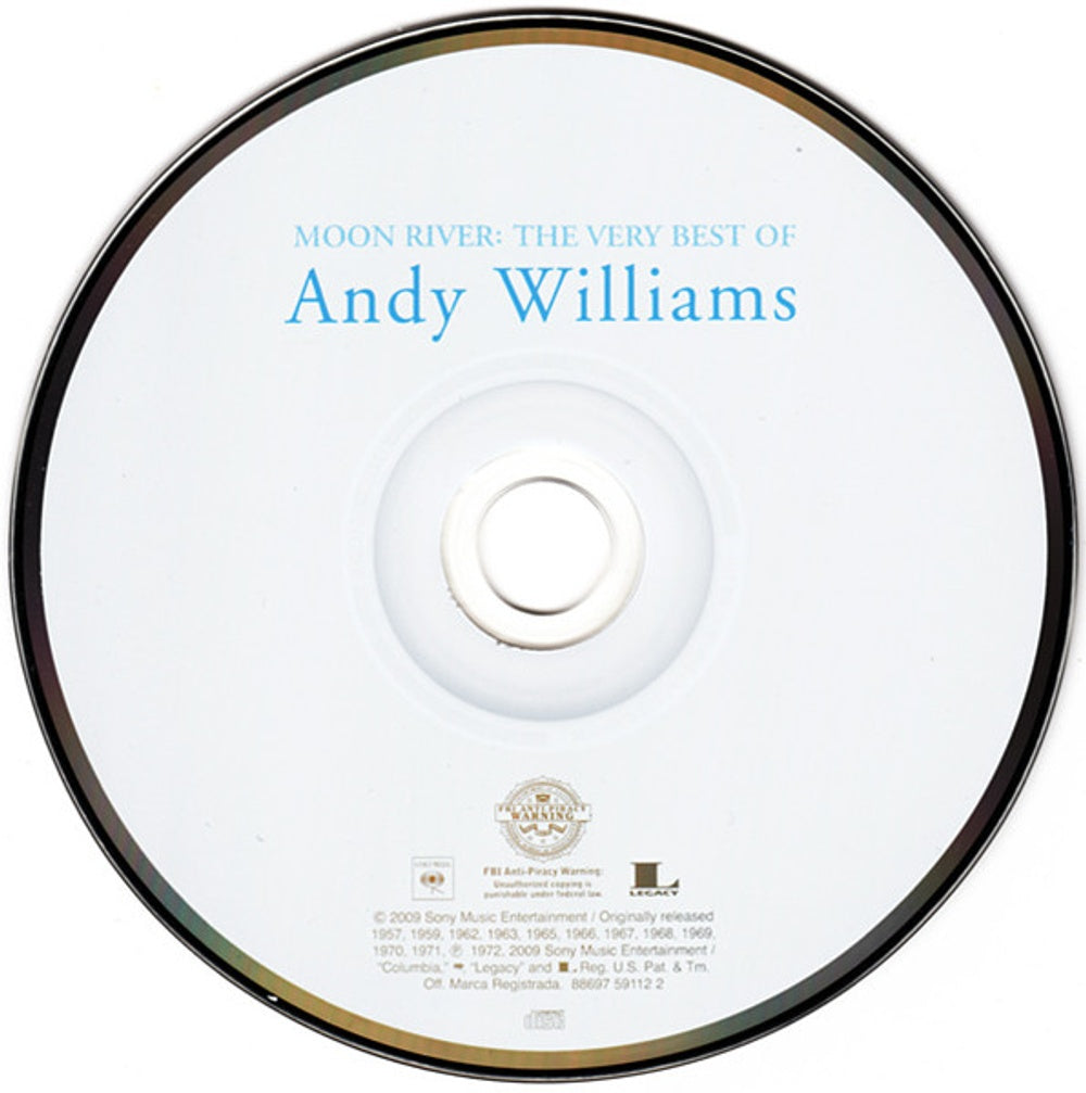 Andy Williams – Moon River: The Very Best of Andy Williams Music CD