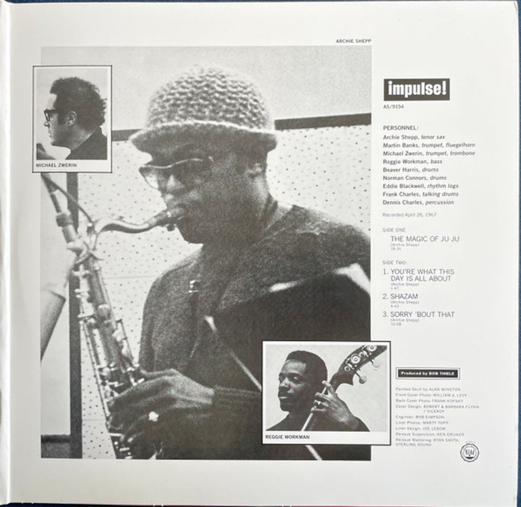 Archie Shepp – Magic Of Ju-Ju (LP Vinyl) Vinyl Record