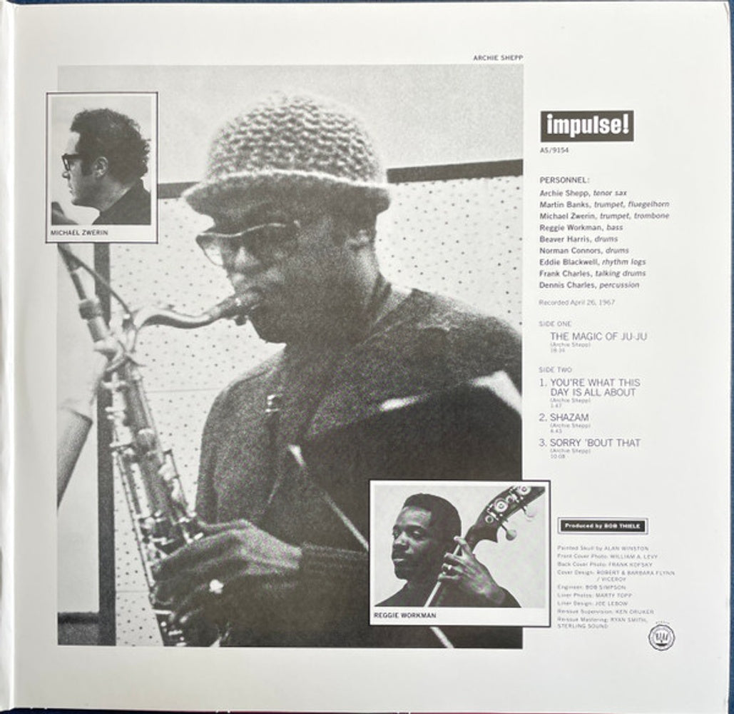 Archie Shepp – Magic Of Ju-Ju (LP Vinyl) Vinyl Record