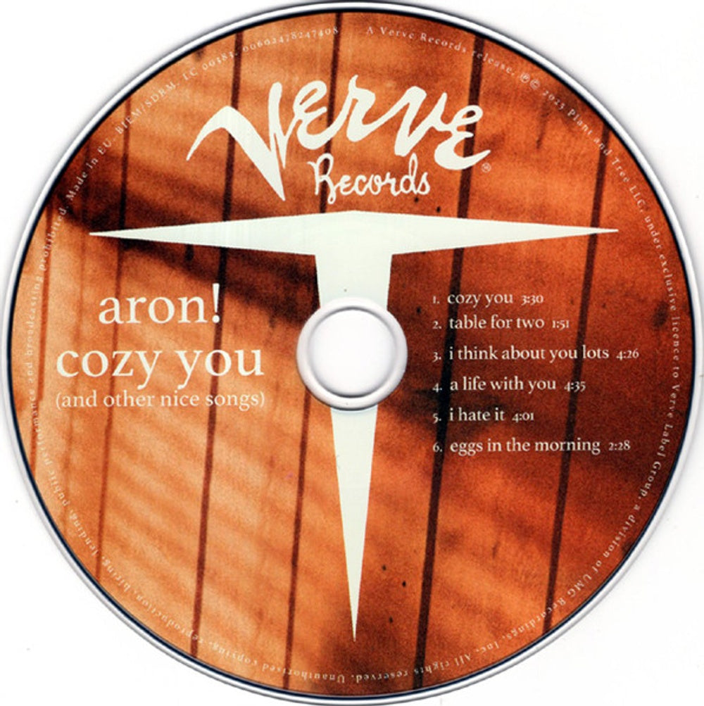 Aron! – cozy you Music CD