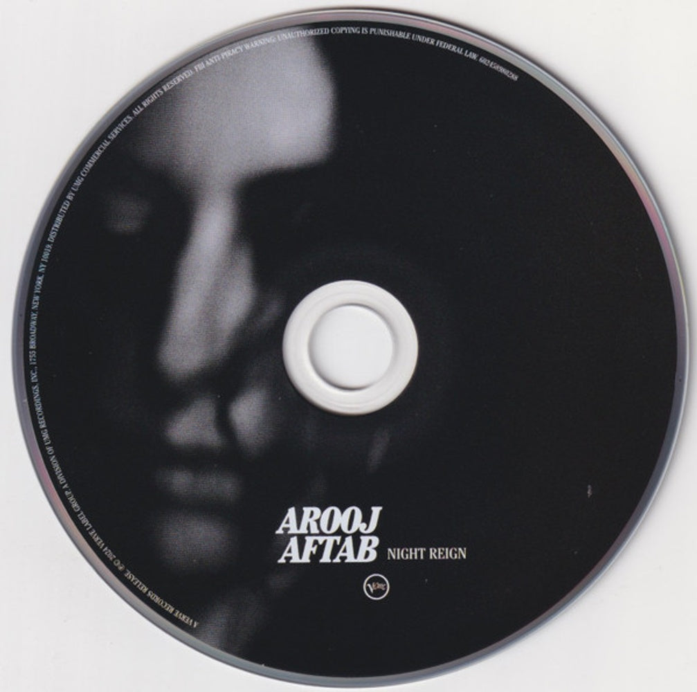 Arooj Aftab – Night Reign Music CD
