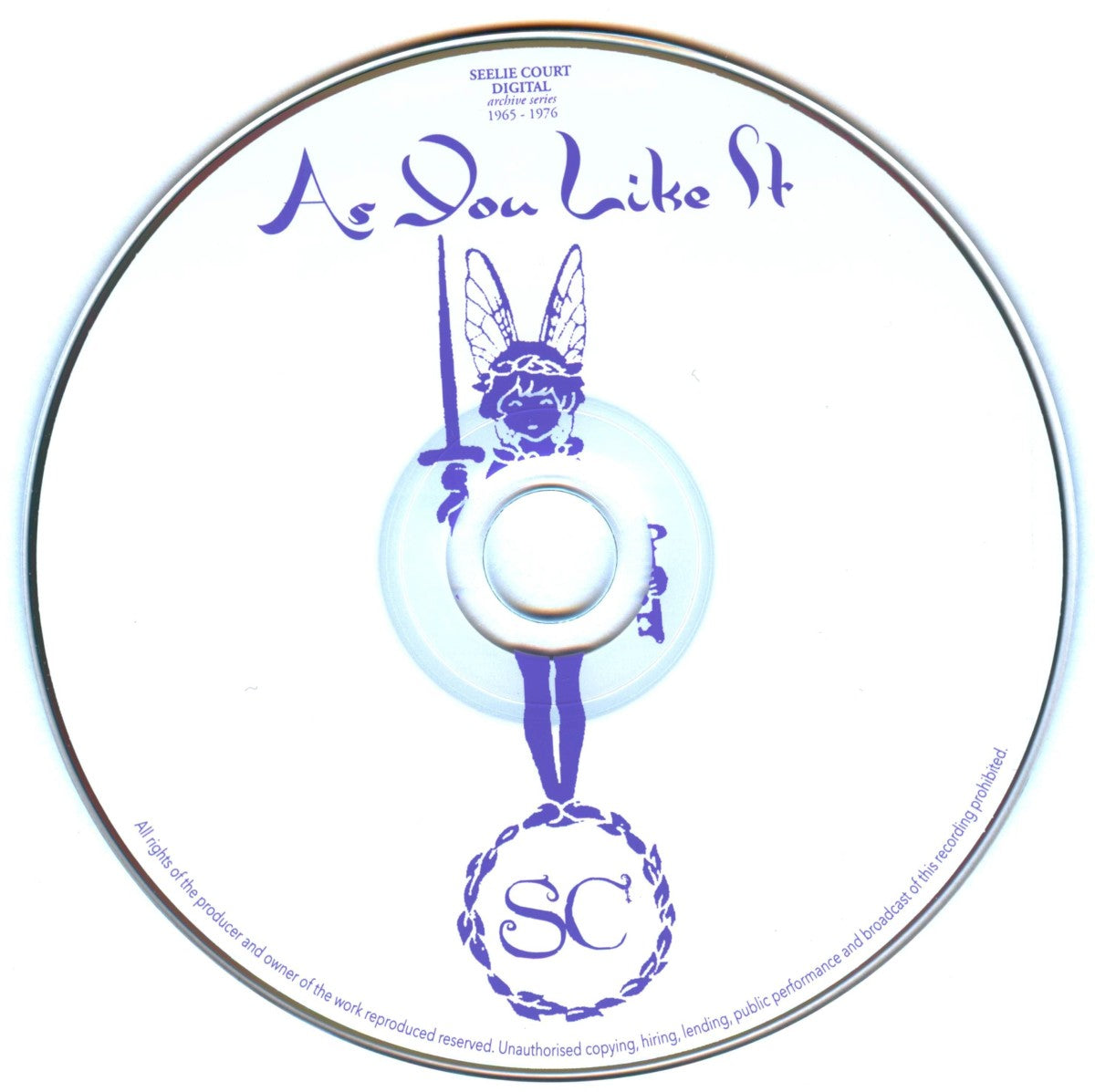 As You Like It – Ages Come and Ages Go Music CD