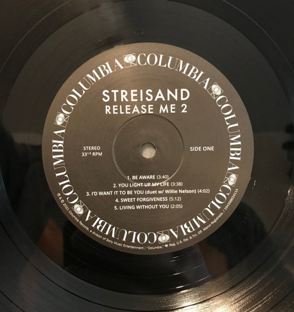 Barbra Streisand – Release Me 2 (LP Vinyl) Vinyl Record