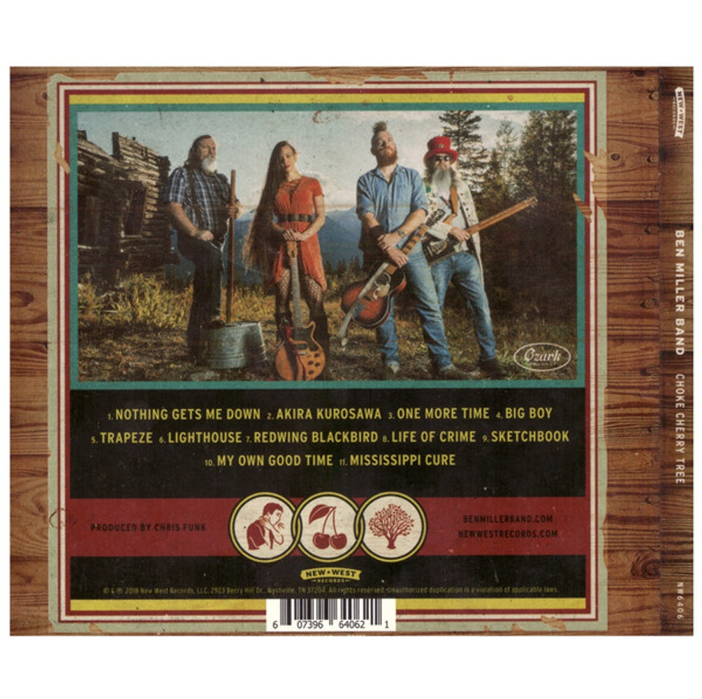 Ben Miller Band – Choke Cherry Tree Music CD