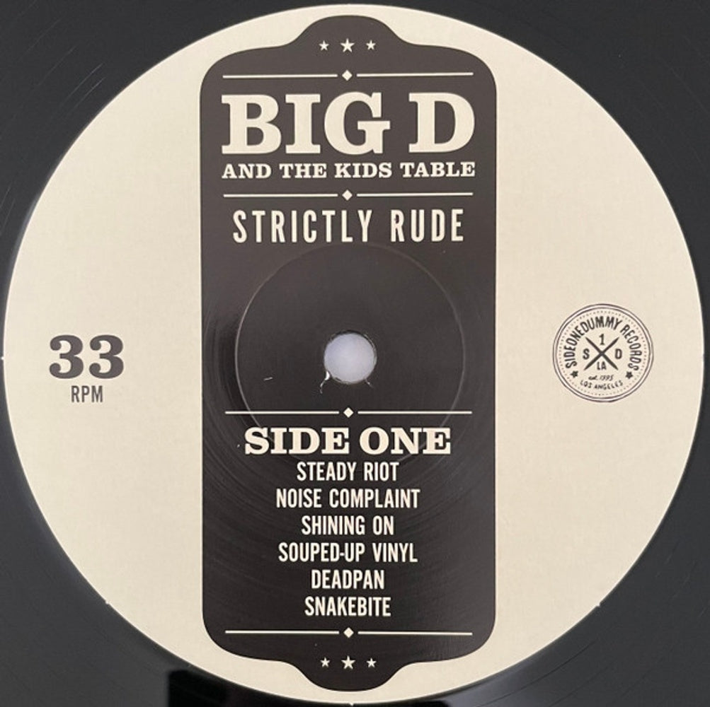 Big D and The Kids Table – Strictly Rude (2-LP Vinyl) Vinyl Record