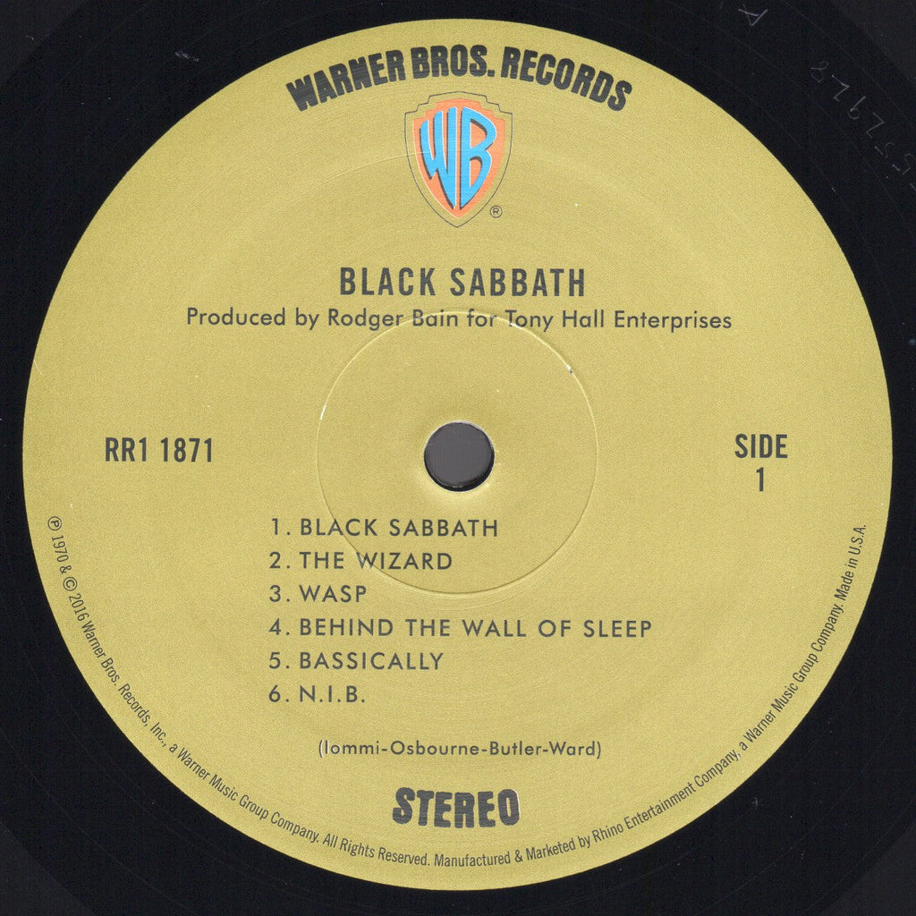 Black Sabbath – Black Sabbath (LP Vinyl) Vinyl Record