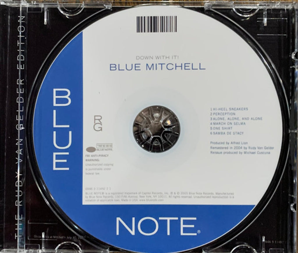 Blue Mitchell – Down With It Music CD