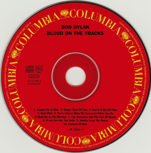 Bob Dylan – Blood On The Tracks (LP Vinyl) Vinyl Record